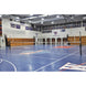 JayPro Sports FeatherLite Volleyball Uprights (2 in. (51mm) Floor Sleeve - Canadian) - NFHS, NCAA, USVBA Compliant