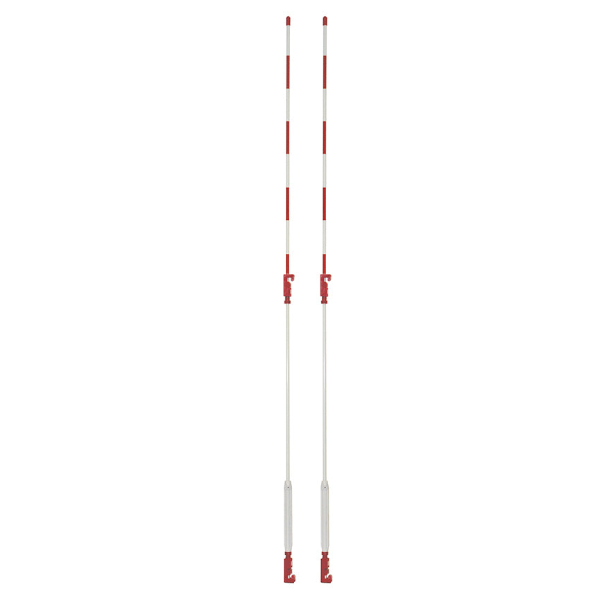 JayPro Sports FeatherLite  Volleyball Systems (2 in. (51mm) Floor Sleeve - Canadian) - NFHS, NCAA, USVBA Compliant