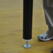 JayPro Sports Carbon Ultralite Volleyball System with Custom Graphics (3 in. Floor Sleeve) - NFHS, NCAA, USVBA Compliant