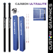 JayPro Sports Carbon Ultralite Volleyball System with Custom Graphics (3 in. Floor Sleeve) - NFHS, NCAA, USVBA Compliant