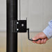 JayPro Sports Carbon Ultralite Volleyball System with Custom Graphics (3 in. Floor Sleeve) - NFHS, NCAA, USVBA Compliant