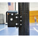 JayPro Sports Carbon Ultralite Volleyball System with Custom Graphics (3 in. Floor Sleeve) - NFHS, NCAA, USVBA Compliant