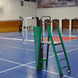 JayPro Sports Carbon Ultralite  Volleyball Deluxe Package with Custom Graphics  (3-1/2 in. Floor Sleeve) - NFHS, NCAA, USVBA Compliant