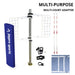 JayPro Sports Multi-Sport Volleyball Net Center Upright System (3 in. Floor Sleeve)