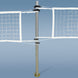 JayPro Sports Multi-Sport Volleyball Net Center Upright System (3-1/2 in. Floor Sleeve)
