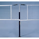 JayPro Sports FeatherLite  Volleyball Net Center Upright System with Custom Graphics  (3 in. Floor Sleeve) - NFHS, NCAA, USVBA Compliant