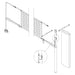 JayPro Sports FeatherLite  Volleyball Net Center Upright System with Custom Graphics  (3-1/2 in. Floor Sleeve) - NFHS, NCAA, USVBA Compliant