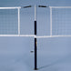 JayPro Sports PowerLite  Volleyball Net Center Upright System with Custom Graphics  (3 in. Floor Sleeve) - NFHS, NCAA, USVBA Compliant