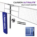 JayPro Sports Carbon Ultralite  Volleyball Net Center Upright System (3 in. Floor Sleeve) - NFHS, NCAA, USVBA Compliant