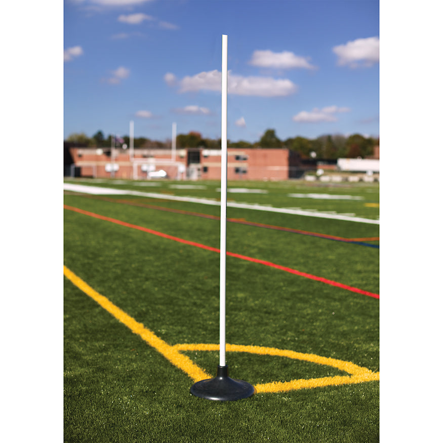 JayPro Sports Coaching Sticks - Premium with Rubber base (Set of 6)