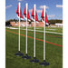 JayPro Sports Corner Flags - Premium - with Rubber Base (Set of 4)