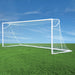 JayPro Sports Soccer Goal Replacement Nets (4 in. Sq. - 3mm Twist) - Club Soccer Goal (6-1/2 ft.H x 12 ft.W x 2 ft.B x 6 ft.D) (White)