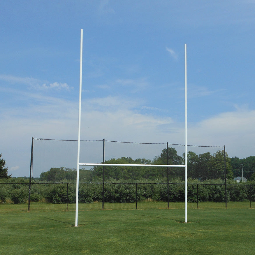 JayPro Sports Rugby Goals (32 ft.H (9.8m) x 18 ft.4 in.W (5.6m)) (Permanent) - (White)
