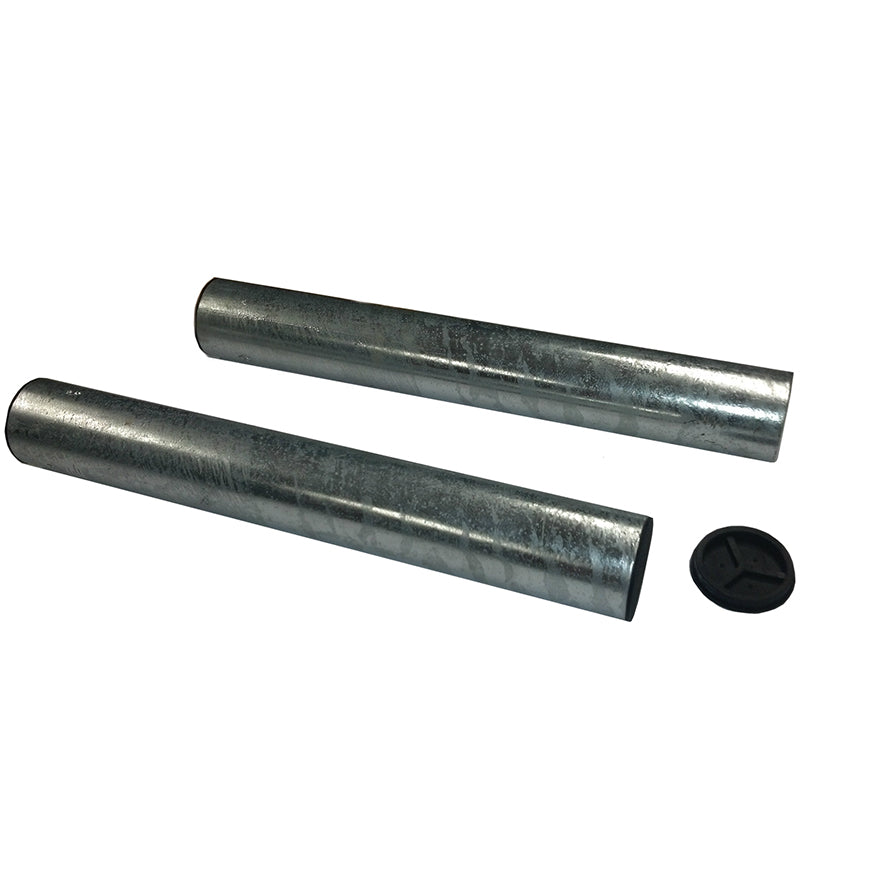 JayPro Sports Ground Sleeves (3 in. Post) - Tennis Post (RTP-300/BK)