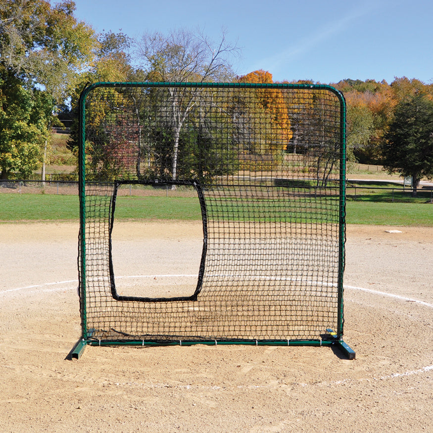 JayPro Sports Pitcher 's Screen - (7 ft. x 7 ft.) - Softball