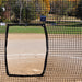 JayPro Sports Pitcher 's Screen Replacement Net (7 ft. x 7 ft.) - Softball  (Black)
