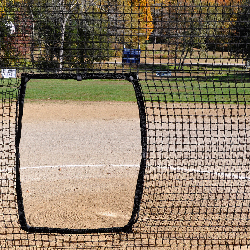JayPro Sports Pitcher 's Screen Replacement Net (7 ft. x 7 ft.) - Softball  (Black)