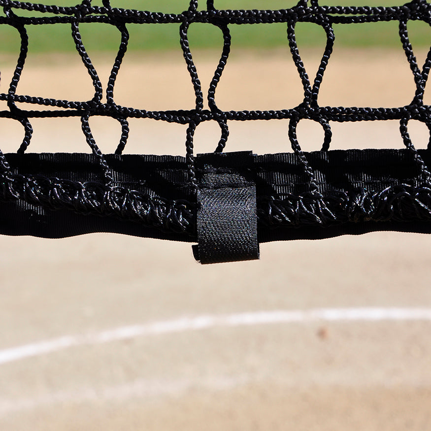 JayPro Sports Pitcher 's Screen Replacement Net (7 ft. x 7 ft.) - Softball  (Black)
