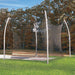 JayPro Sports Shot Cage - Field and Track - 34.92 Degree Throwing Sector with Safety Nets