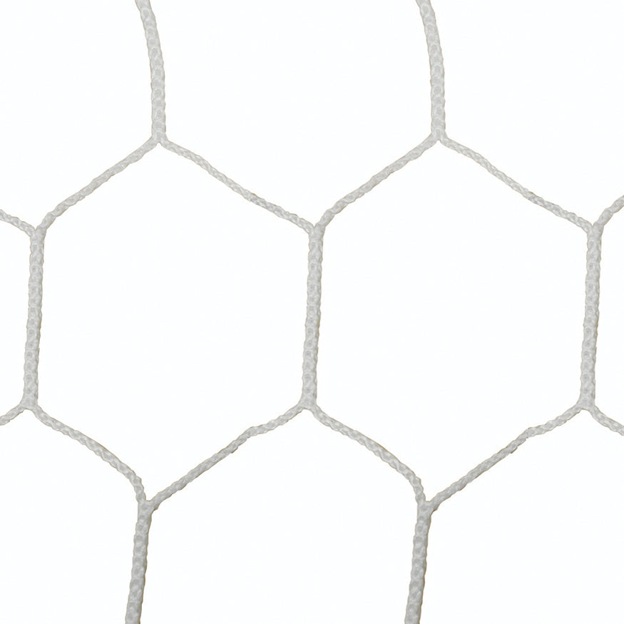 JayPro Sports Soccer Goals - Nova  Premier  Goal Package (8 ft.H x 24 ft.W x 4 ft.B x 10 ft.D) - ASTM Compliant  (White)