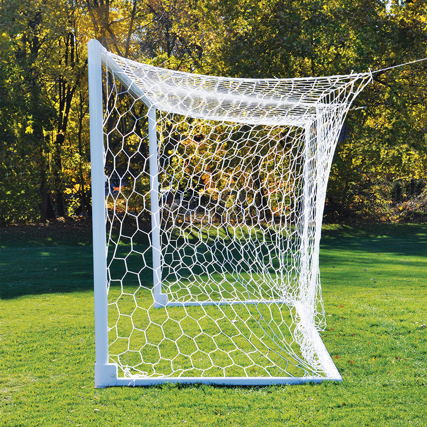 JayPro Sports Soccer Goals - Nova  World Class Stadium Goal (8 ft.H x 24 ft.W x 6 ft.B x 6 ft.D) - NFHS, NCAA, FIFA Compliant
