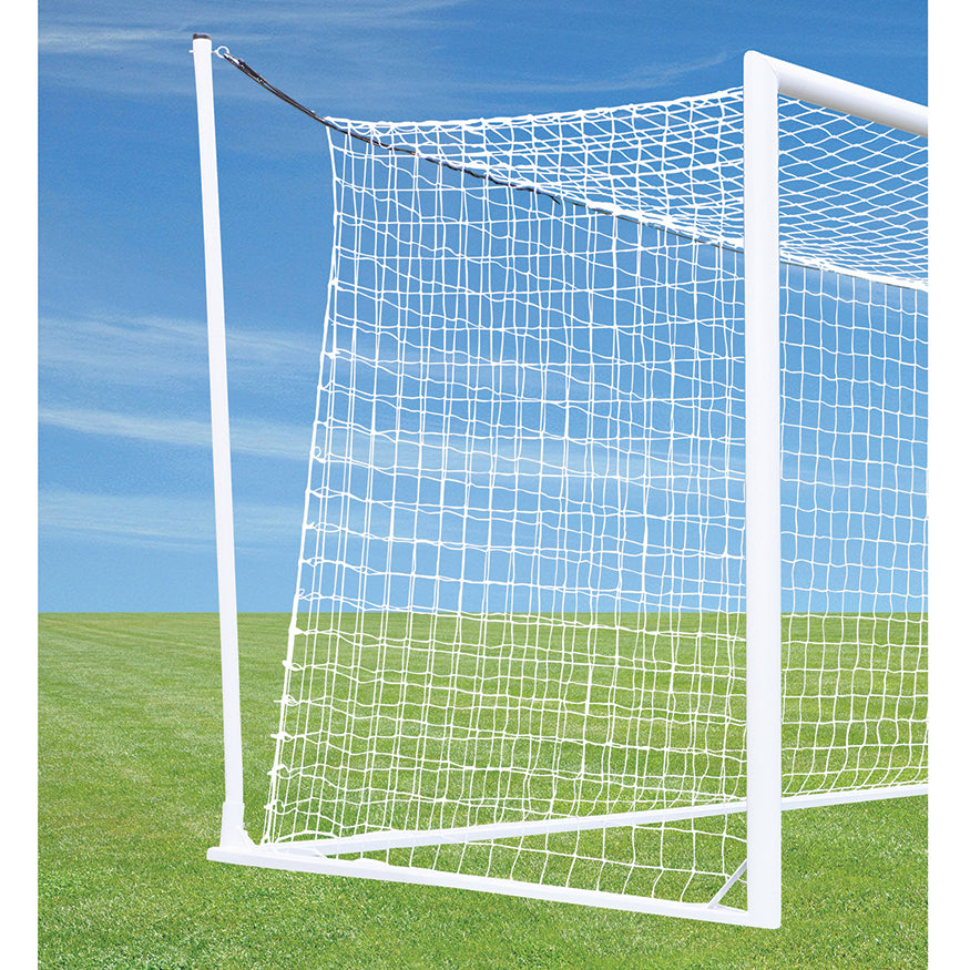 JayPro Sports Soccer Goals - Nova  World Cup Goal (8 ft.H x 24 ft.W x 7 ft.B x 8 ft.D) - NFHS, NCAA, FIFA Compliant