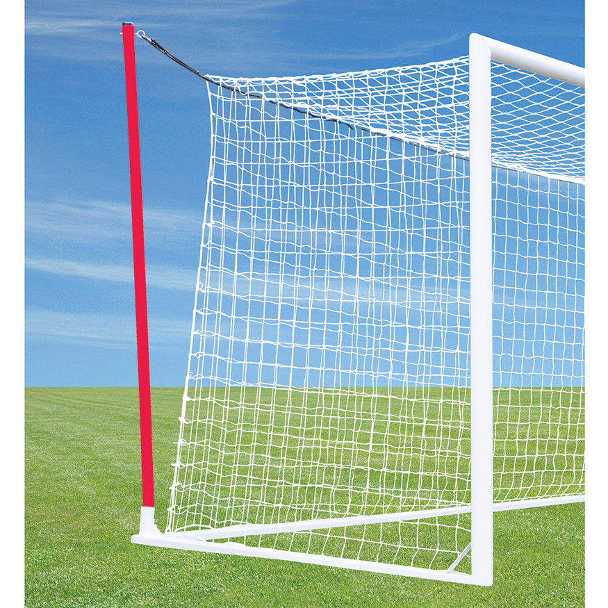 JayPro Sports Soccer Goals - Nova  World Cup Goal (8 ft.H x 24 ft.W x 7 ft.B x 8 ft.D) - NFHS, NCAA, FIFA Compliant