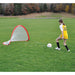 JayPro Sports Soccer Pop-Up Trainers with Bag (4 ft.W x 2-1/2 ft.H x 2-1/2 ft.D) (Red)