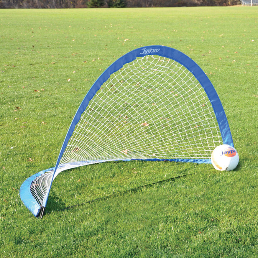 JayPro Sports Soccer Pop-Up Trainers with Bag (6 ft.W x 3 ft.4 in.H x 3 ft.4 in.D) (Blue)