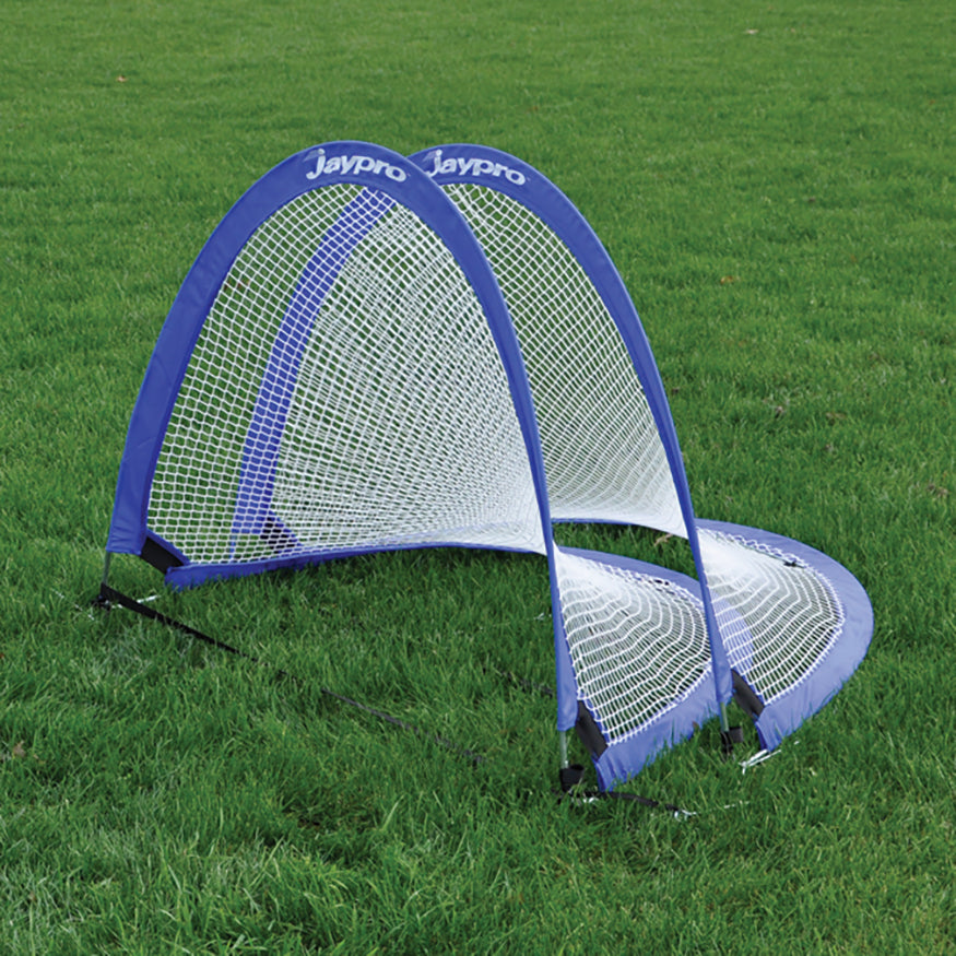JayPro Sports Soccer Pop-Up Trainers with Bag (6 ft.W x 3 ft.4 in.H x 3 ft.4 in.D) (Blue)