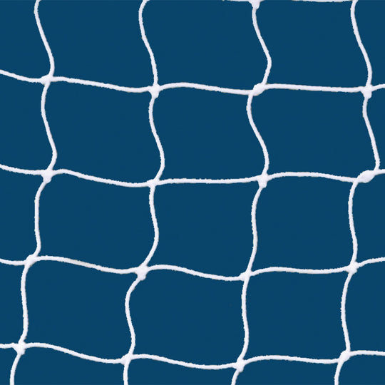 JayPro Sports Soccer Goal Replacement Nets (5-1/2 in. Sq. - 4mm Braided Mesh) - Classic Official Goal (8 ft.H x 24 ft.W x 4 ft.B x 10 ft.D) (White)