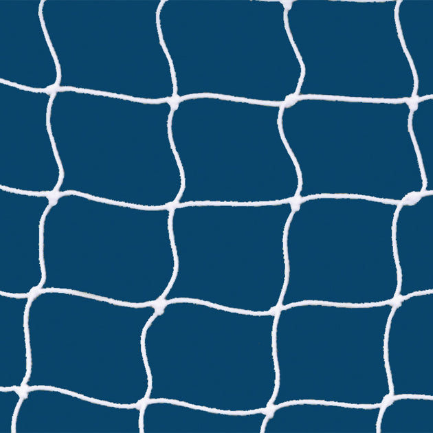 JayPro Sports Soccer Goal Replacement Nets (5-1/2 in. Sq. - 4mm Braided Mesh) - Classic Official Goal (8 ft.H x 24 ft.W x 4 ft.B x 10 ft.D) (White)