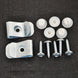 JayPro Sports Net Clips (Steel) with Snap Plug (Set of 82)