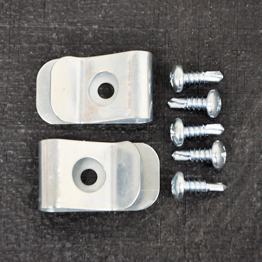 JayPro Sports Net Clips (Steel) with Self Drilling Screws (Set of 70)