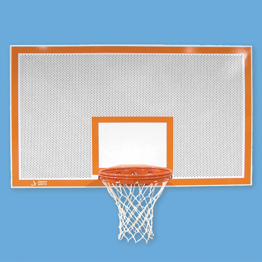 JayPro Sports Backboard - Perforated Steel - Rectangle (72 in.W x 42 in.H) (Outdoor)