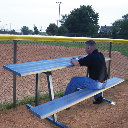 JayPro Sports Scorer Table (Outdoor) with Bench - 7-1/2 ft. - Portable