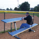 JayPro Sports Scorer Table (Outdoor) with Bench - 7-1/2 ft. - Portable