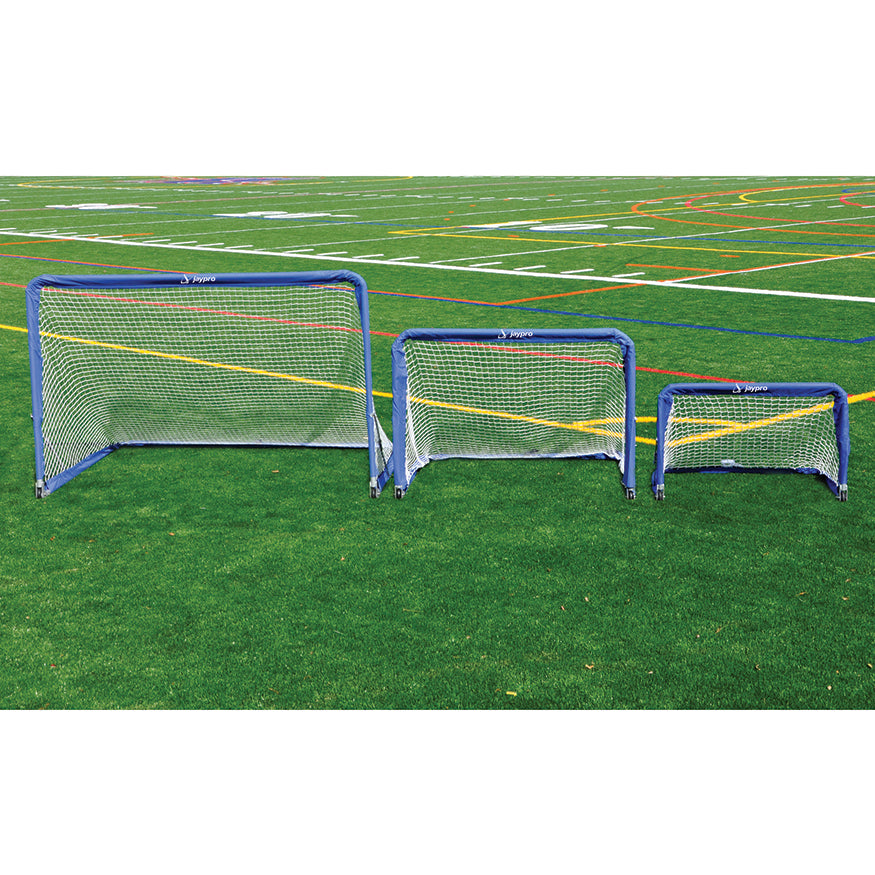 JayPro Sports Soccer Training Goal - Goal Runner  (2 ft.H x 3 ft.W) (Blue)