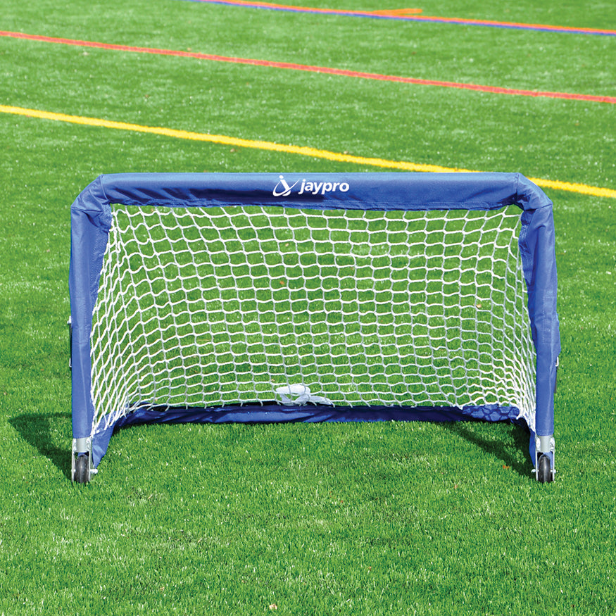 JayPro Sports Soccer Training Goal - Goal Runner  (2 ft.H x 3 ft.W) (Blue)