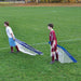 JayPro Sports Soccer Training Goal - Goal Runner  (4 ft.H x 6 ft.W) (Blue)