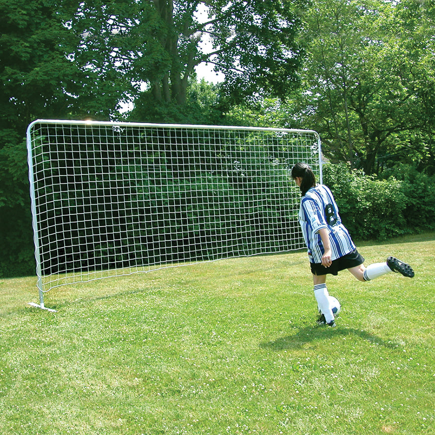 JayPro Sports Soccer Training Goal with Bag - Medium (7-1/2 ft.H x 18 ft.W)