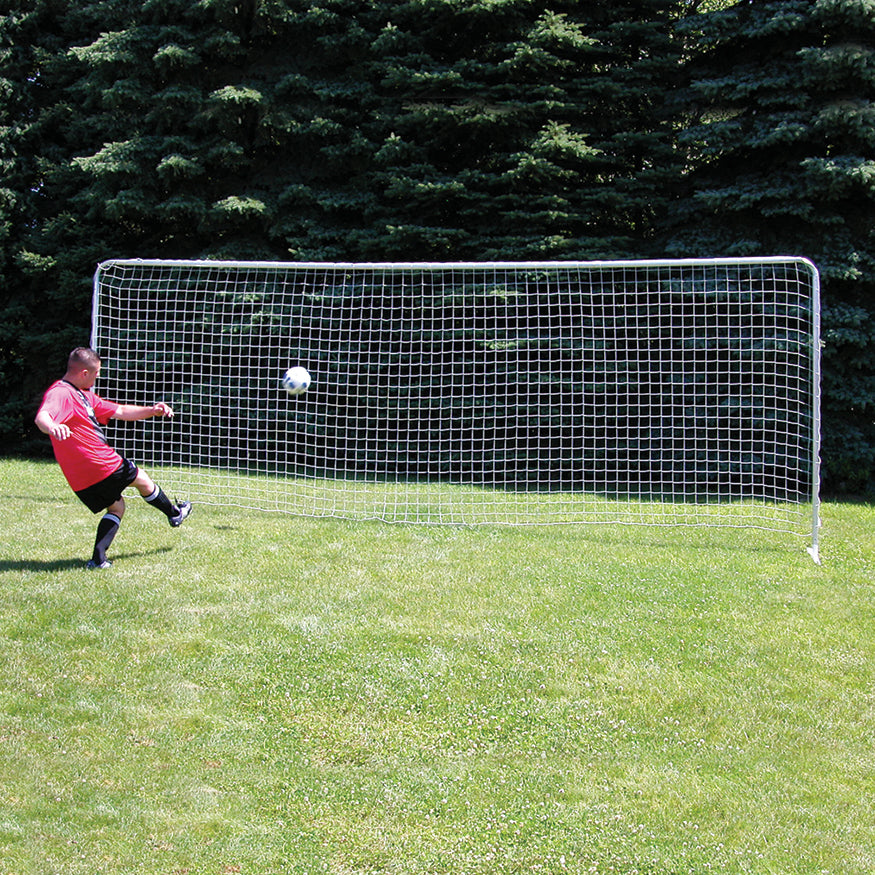 JayPro Sports Soccer Training Goal with Bag - Large (8 ft.H x 24 ft.W)