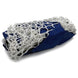 JayPro Sports Replacement Net - Soccer Training Goal  - Small - Goal Runner  (2 ft.H x 3 ft.W) (White with Blue Sleeve)