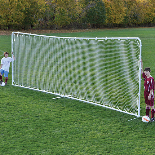JayPro Sports Soccer Rebounder Replacement Net (1-1/2 in. Sq. Mesh) (7-1/2 in.H x 18 ft.W) (White)