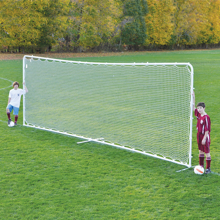 JayPro Sports Soccer Training Rebounder with Bag (7 ft.H x 18 ft.W)