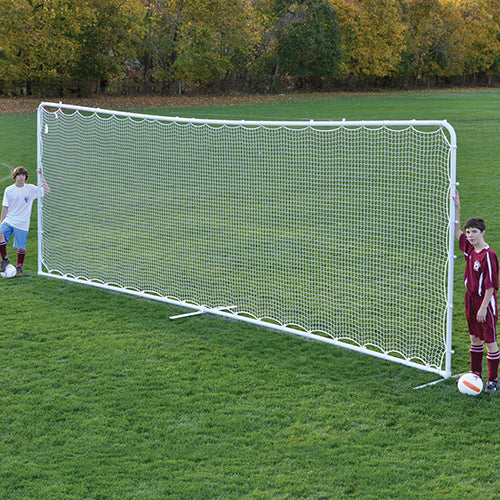 JayPro Sports Soccer Rebounder Replacement Net (1-1/2 in. Sq. Mesh) (8 ft.H x 24 ft.W) (White)