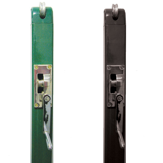 JayPro Sports Tennis Posts - (3 in. Post) (Outdoor) - Club Tennis Upright (Square)