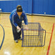 JayPro Sports Ball Cart - The Original ToteMaster  (25 Ball) (Royal Blue)