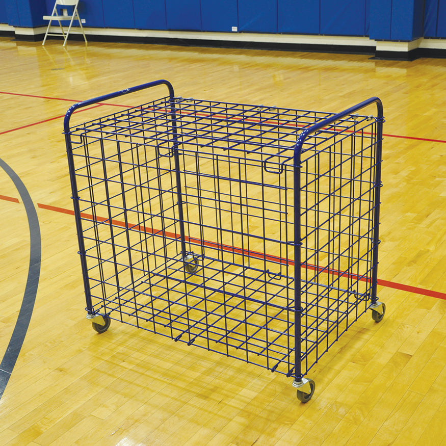 JayPro Sports Ball Cart - The Original ToteMaster  (25 Ball) (Royal Blue)