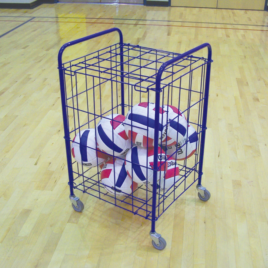 JayPro Sports Ball Cart - ToteMaster  Mini (12 Ball) (Blue)